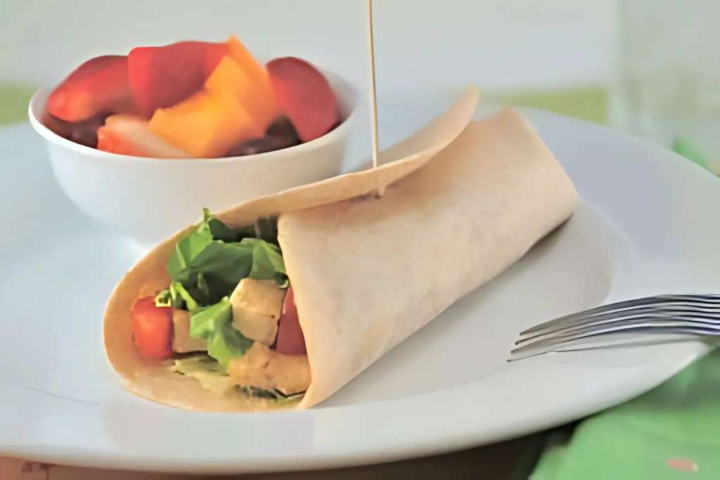 Skinny Chicken Casesar Salad Wrap & My Giveaway Winners!