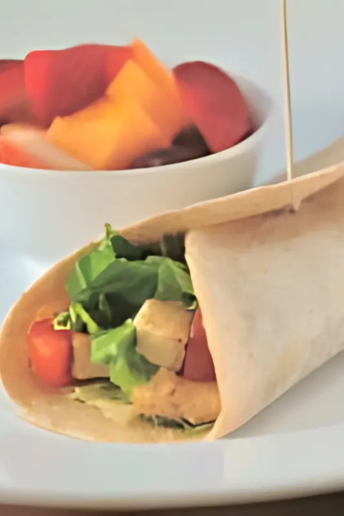 Skinny Chicken Casesar Salad Wrap & My Giveaway Winners!
